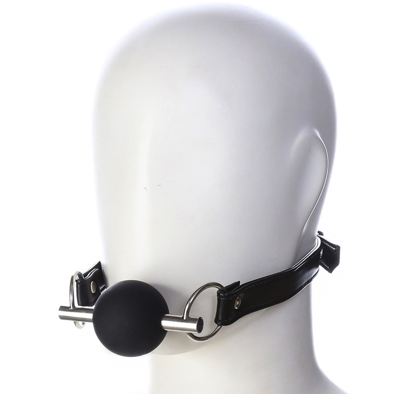 Ball Gag aus Silikon mit Pony-Beißstange