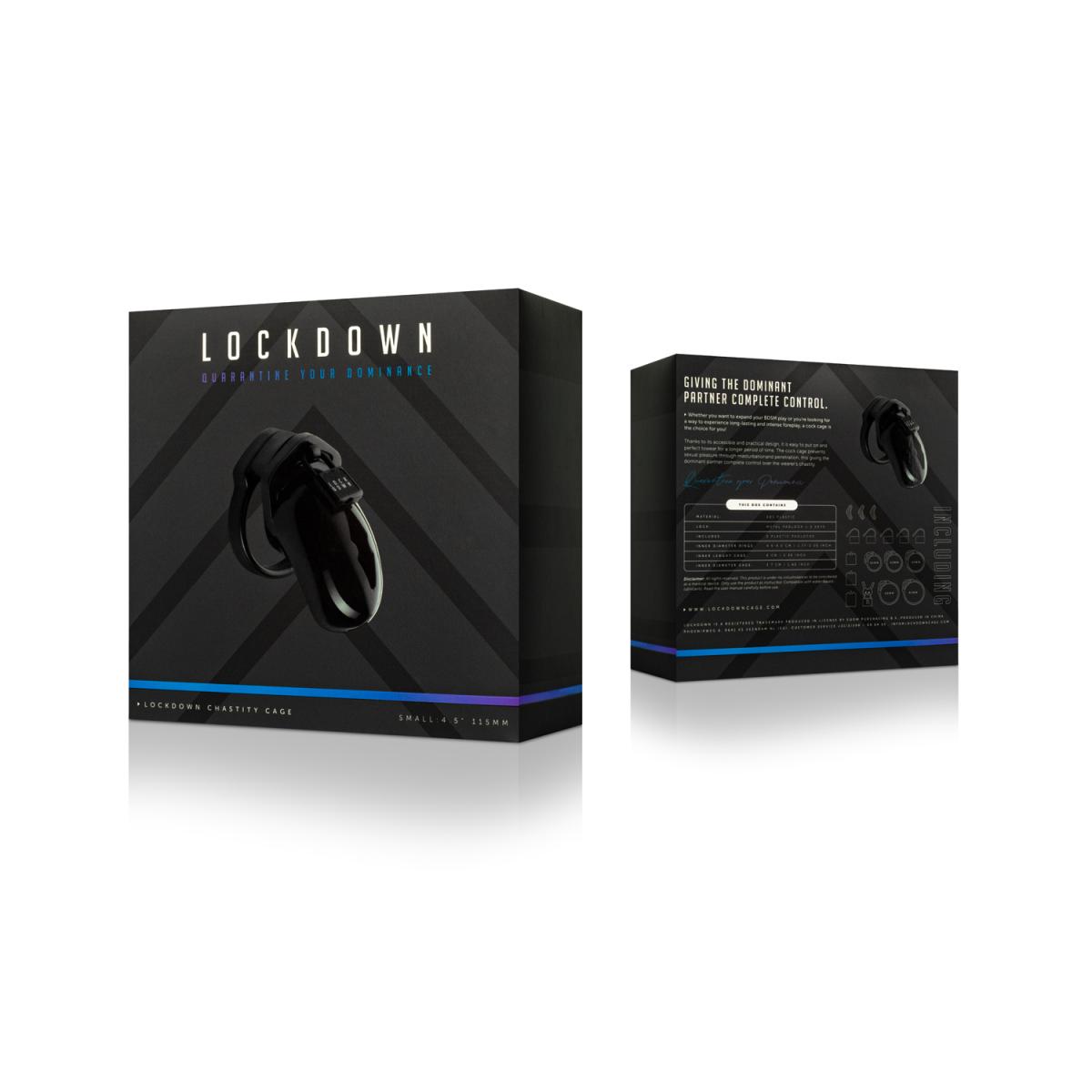 Lockdown Cock-Cage in Grösse "small"