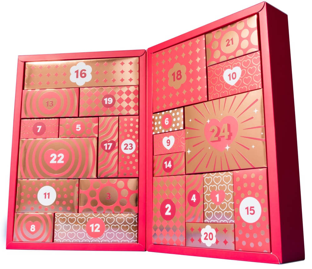 Erotik-Adventskalender Couples 2026 mit 24 Geschenkboxen – Magic Shiver