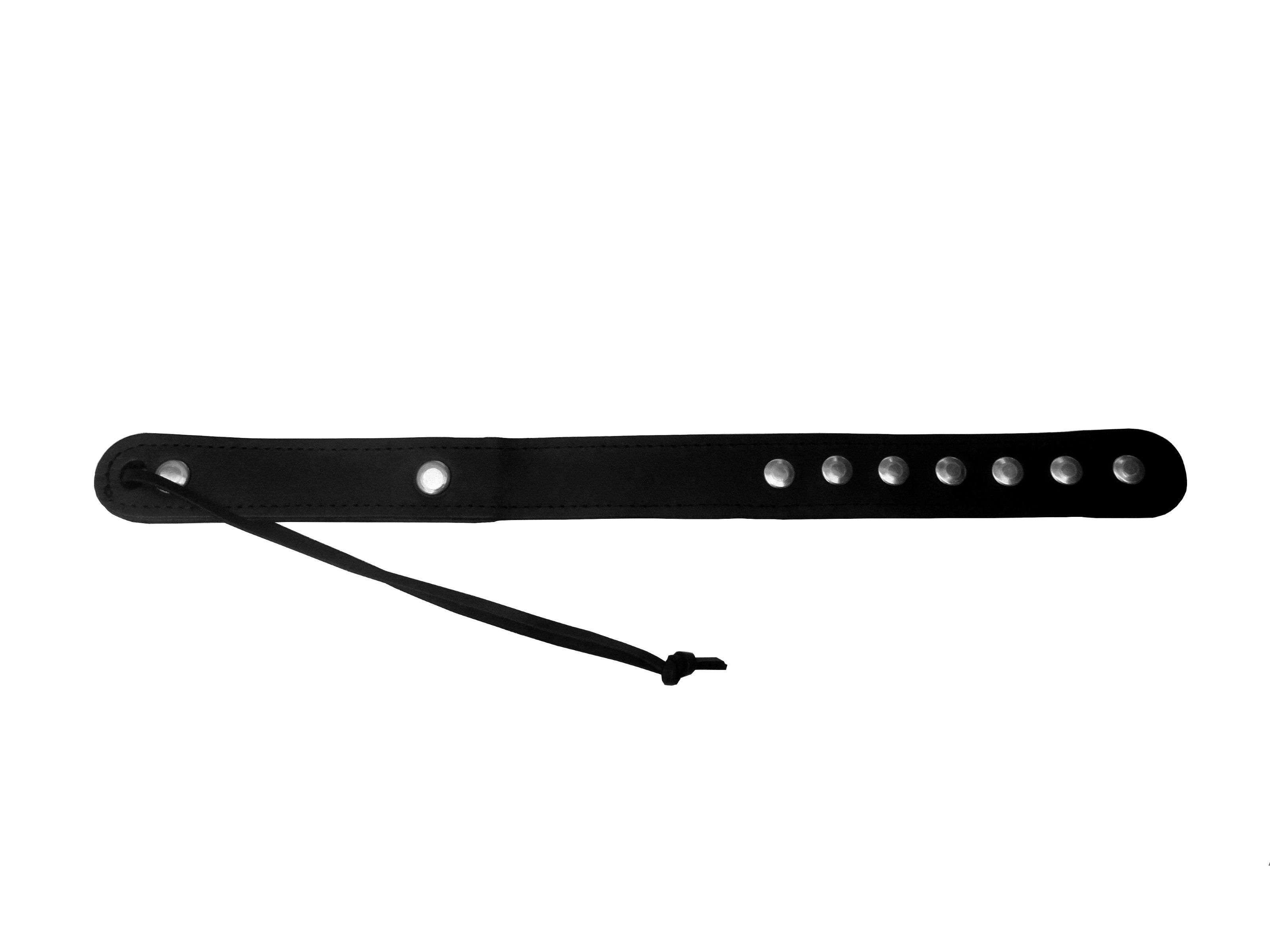 Leder Klatsche mit Nieten