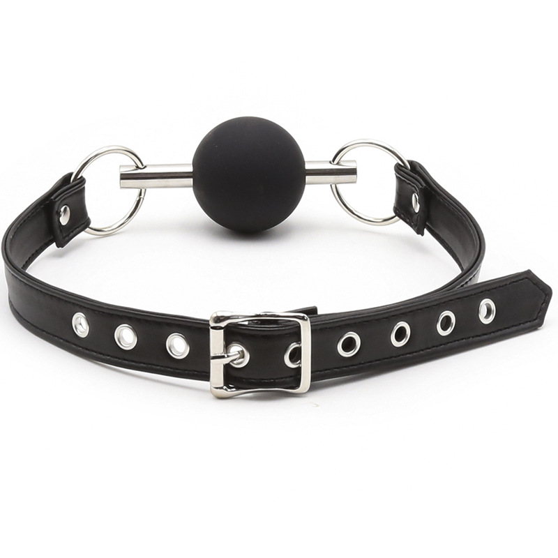 Ball Gag aus Silikon mit Pony-Beißstange