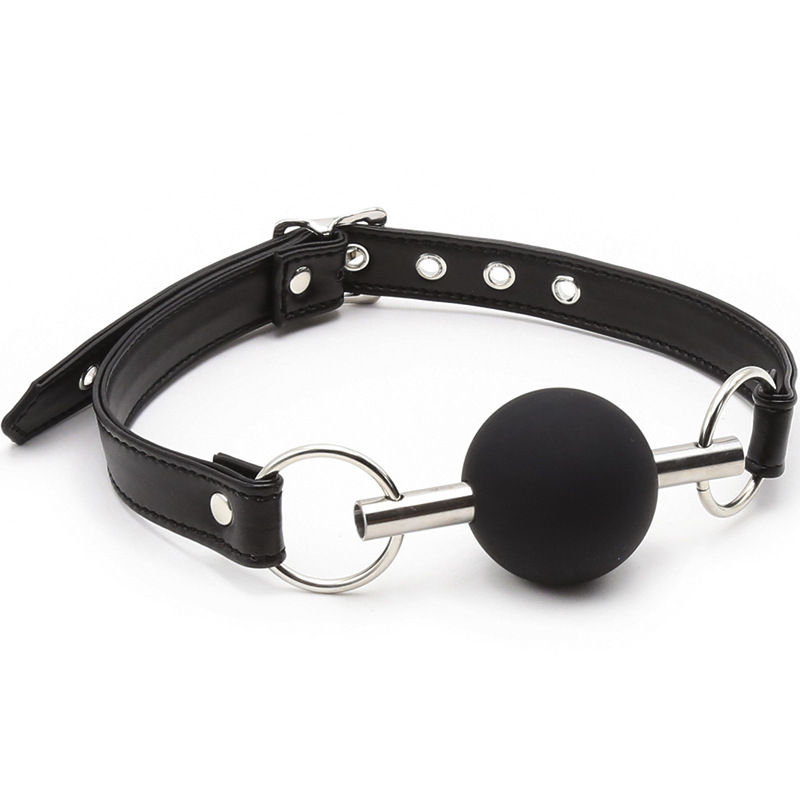 Ball Gag aus Silikon mit Pony-Beißstange