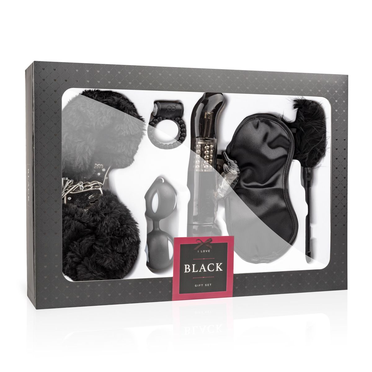 Erotische Geschenkboxen für Paare – Schwarz, Rot oder Rosa