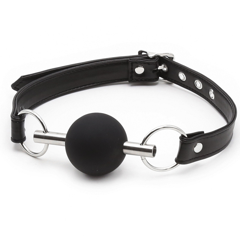 Ball Gag aus Silikon mit Pony-Beißstange
