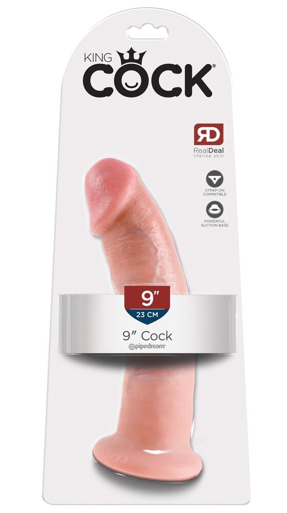 wenn Dildo, dann COCK! 9 Inch / 23 cm in vier Farben verfügbar!